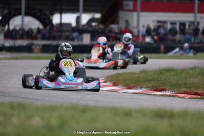9 & 10/03/2024 : 1ère manche du Championnat du Sud au circuit d’Aigues-Vives (photos Stéphane Agnus) 2024 — karting