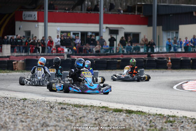9 & 10/03/2024 : 1ère manche du Championnat du Sud au circuit d’Aigues-Vives (photos Stéphane Agnus) 2024 — karting