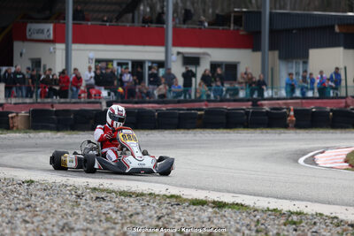 9 & 10/03/2024 : 1ère manche du Championnat du Sud au circuit d’Aigues-Vives (photos Stéphane Agnus) 2024 — karting