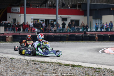 9 & 10/03/2024 : 1ère manche du Championnat du Sud au circuit d’Aigues-Vives (photos Stéphane Agnus) 2024 — karting