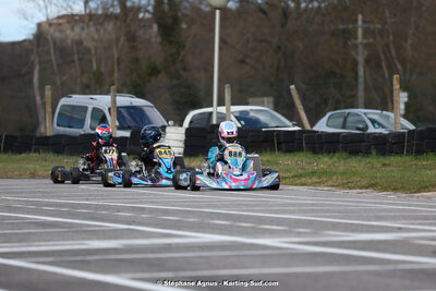 9 & 10/03/2024 : 1ère manche du Championnat du Sud au circuit d’Aigues-Vives (photos Stéphane Agnus) 2024 — karting
