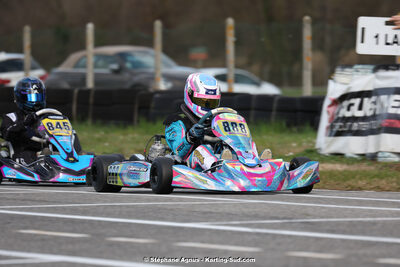 9 & 10/03/2024 : 1ère manche du Championnat du Sud au circuit d’Aigues-Vives (photos Stéphane Agnus) 2024 — karting