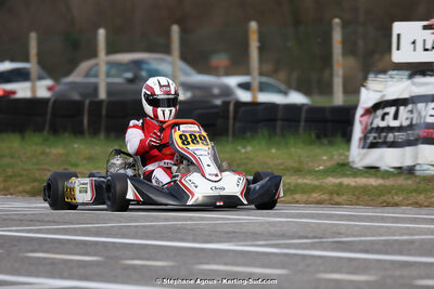9 & 10/03/2024 : 1ère manche du Championnat du Sud au circuit d’Aigues-Vives (photos Stéphane Agnus) 2024 — karting