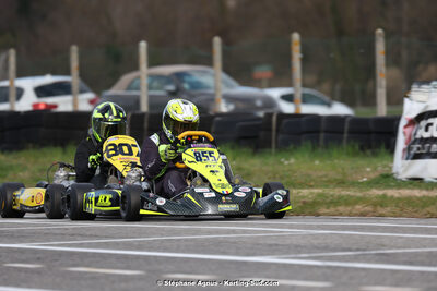 9 & 10/03/2024 : 1ère manche du Championnat du Sud au circuit d’Aigues-Vives (photos Stéphane Agnus) 2024 — karting