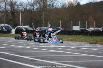 9 & 10/03/2024 : 1ère manche du Championnat du Sud au circuit d’Aigues-Vives (photos Stéphane Agnus) 2024 — karting