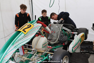 9 & 10/03/2024 : 1ère manche du Championnat du Sud au circuit d’Aigues-Vives (photos Stéphane Agnus) 2024 — karting