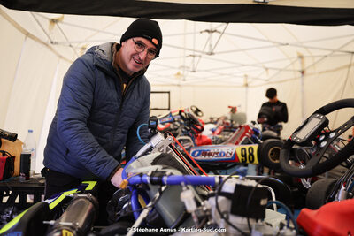 9 & 10/03/2024 : 1ère manche du Championnat du Sud au circuit d’Aigues-Vives (photos Stéphane Agnus) 2024 — karting