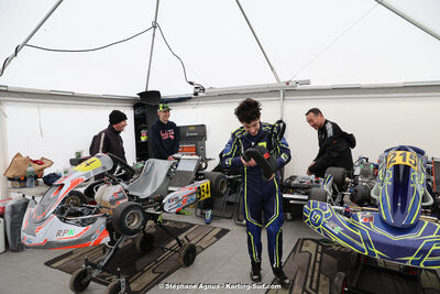 9 & 10/03/2024 : 1ère manche du Championnat du Sud au circuit d’Aigues-Vives (photos Stéphane Agnus) 2024 — karting
