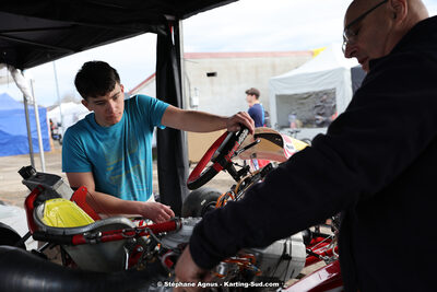 9 & 10/03/2024 : 1ère manche du Championnat du Sud au circuit d’Aigues-Vives (photos Stéphane Agnus) 2024 — karting