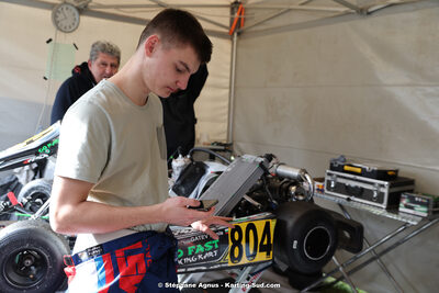 9 & 10/03/2024 : 1ère manche du Championnat du Sud au circuit d’Aigues-Vives (photos Stéphane Agnus) 2024 — karting