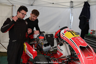 9 & 10/03/2024 : 1ère manche du Championnat du Sud au circuit d’Aigues-Vives (photos Stéphane Agnus) 2024 — karting
