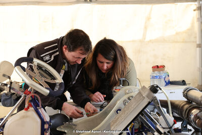 9 & 10/03/2024 : 1ère manche du Championnat du Sud au circuit d’Aigues-Vives (photos Stéphane Agnus) 2024 — karting