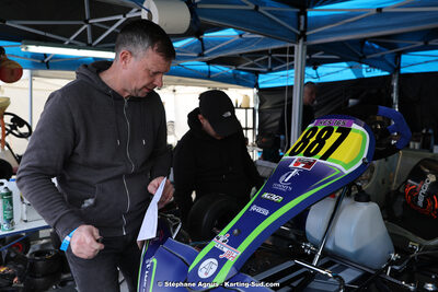 9 & 10/03/2024 : 1ère manche du Championnat du Sud au circuit d’Aigues-Vives (photos Stéphane Agnus) 2024 — karting