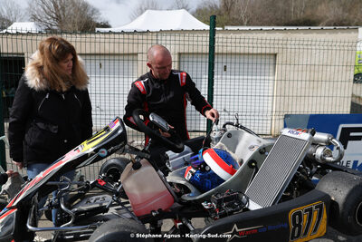 9 & 10/03/2024 : 1ère manche du Championnat du Sud au circuit d’Aigues-Vives (photos Stéphane Agnus) 2024 — karting