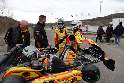9 & 10/03/2024 : 1ère manche du Championnat du Sud au circuit d’Aigues-Vives (photos Stéphane Agnus) 2024 — karting