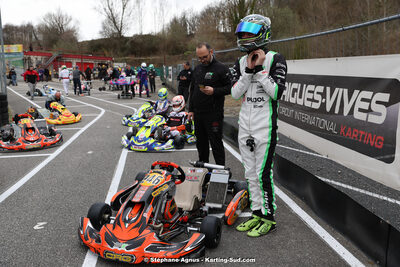 9 & 10/03/2024 : 1ère manche du Championnat du Sud au circuit d’Aigues-Vives (photos Stéphane Agnus) 2024 — karting