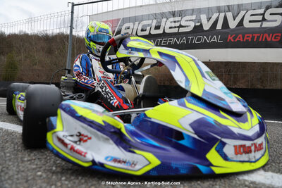 9 & 10/03/2024 : 1ère manche du Championnat du Sud au circuit d’Aigues-Vives (photos Stéphane Agnus) 2024 — karting