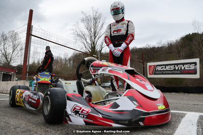 9 & 10/03/2024 : 1ère manche du Championnat du Sud au circuit d’Aigues-Vives (photos Stéphane Agnus) 2024 — karting