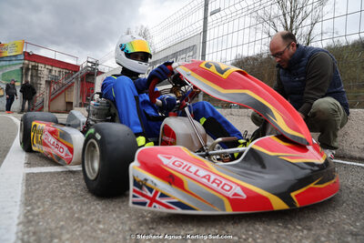 9 & 10/03/2024 : 1ère manche du Championnat du Sud au circuit d’Aigues-Vives (photos Stéphane Agnus) 2024 — karting