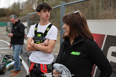 9 & 10/03/2024 : 1ère manche du Championnat du Sud au circuit d’Aigues-Vives (photos Stéphane Agnus) 2024 — karting