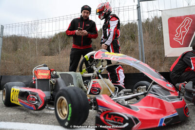 9 & 10/03/2024 : 1ère manche du Championnat du Sud au circuit d’Aigues-Vives (photos Stéphane Agnus) 2024 — karting