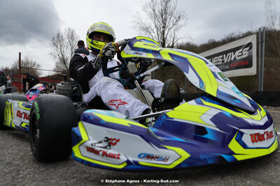 9 & 10/03/2024 : 1ère manche du Championnat du Sud au circuit d’Aigues-Vives (photos Stéphane Agnus) 2024 — karting