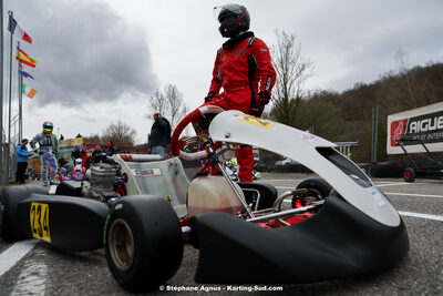 9 & 10/03/2024 : 1ère manche du Championnat du Sud au circuit d’Aigues-Vives (photos Stéphane Agnus) 2024 — karting