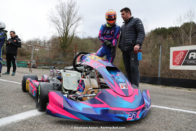 9 & 10/03/2024 : 1ère manche du Championnat du Sud au circuit d’Aigues-Vives (photos Stéphane Agnus) 2024 — karting