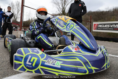 9 & 10/03/2024 : 1ère manche du Championnat du Sud au circuit d’Aigues-Vives (photos Stéphane Agnus) 2024 — karting