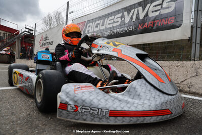 9 & 10/03/2024 : 1ère manche du Championnat du Sud au circuit d’Aigues-Vives (photos Stéphane Agnus) 2024 — karting