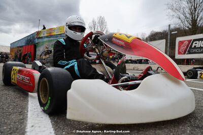 9 & 10/03/2024 : 1ère manche du Championnat du Sud au circuit d’Aigues-Vives (photos Stéphane Agnus) 2024 — karting