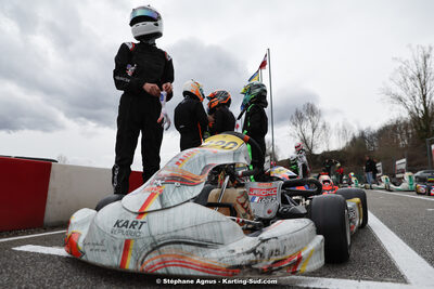 9 & 10/03/2024 : 1ère manche du Championnat du Sud au circuit d’Aigues-Vives (photos Stéphane Agnus) 2024 — karting