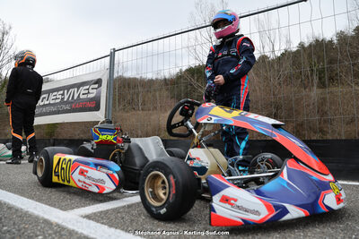9 & 10/03/2024 : 1ère manche du Championnat du Sud au circuit d’Aigues-Vives (photos Stéphane Agnus) 2024 — karting