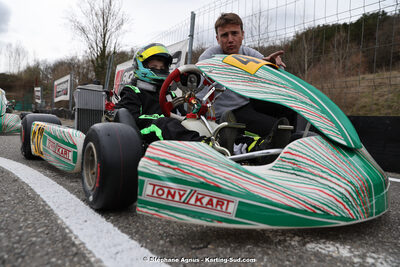 9 & 10/03/2024 : 1ère manche du Championnat du Sud au circuit d’Aigues-Vives (photos Stéphane Agnus) 2024 — karting