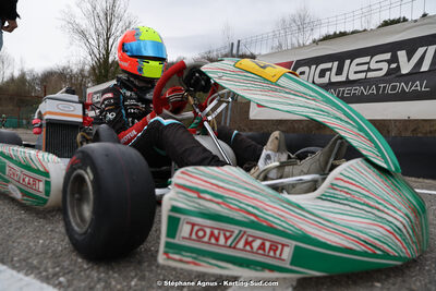 9 & 10/03/2024 : 1ère manche du Championnat du Sud au circuit d’Aigues-Vives (photos Stéphane Agnus) 2024 — karting