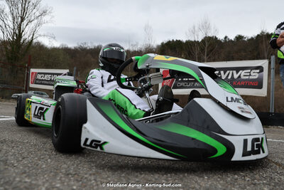 9 & 10/03/2024 : 1ère manche du Championnat du Sud au circuit d’Aigues-Vives (photos Stéphane Agnus) 2024 — karting