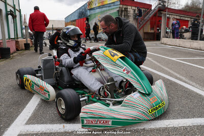 9 & 10/03/2024 : 1ère manche du Championnat du Sud au circuit d’Aigues-Vives (photos Stéphane Agnus) 2024 — karting
