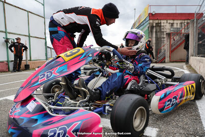 9 & 10/03/2024 : 1ère manche du Championnat du Sud au circuit d’Aigues-Vives (photos Stéphane Agnus) 2024 — karting