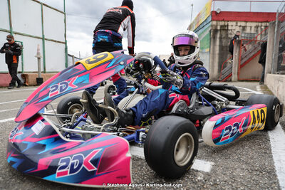 9 & 10/03/2024 : 1ère manche du Championnat du Sud au circuit d’Aigues-Vives (photos Stéphane Agnus) 2024 — karting