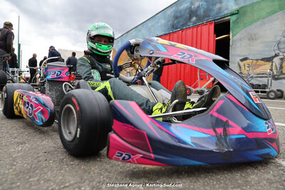 9 & 10/03/2024 : 1ère manche du Championnat du Sud au circuit d’Aigues-Vives (photos Stéphane Agnus) 2024 — karting