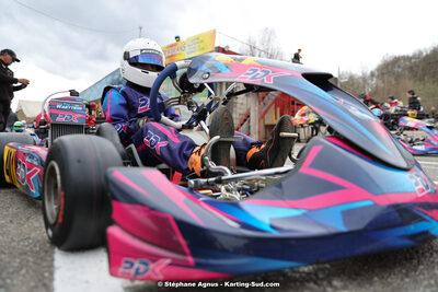 9 & 10/03/2024 : 1ère manche du Championnat du Sud au circuit d’Aigues-Vives (photos Stéphane Agnus) 2024 — karting