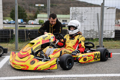 9 & 10/03/2024 : 1ère manche du Championnat du Sud au circuit d’Aigues-Vives (photos Stéphane Agnus) 2024 — karting