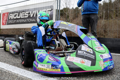 9 & 10/03/2024 : 1ère manche du Championnat du Sud au circuit d’Aigues-Vives (photos Stéphane Agnus) 2024 — karting