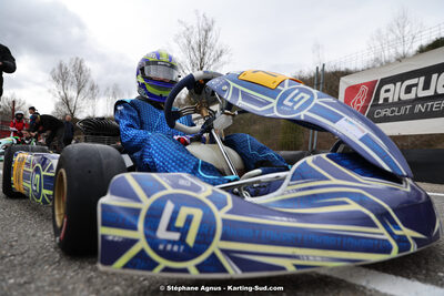 9 & 10/03/2024 : 1ère manche du Championnat du Sud au circuit d’Aigues-Vives (photos Stéphane Agnus) 2024 — karting