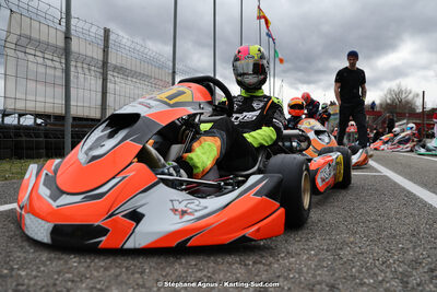 9 & 10/03/2024 : 1ère manche du Championnat du Sud au circuit d’Aigues-Vives (photos Stéphane Agnus) 2024 — karting