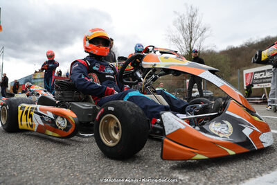 9 & 10/03/2024 : 1ère manche du Championnat du Sud au circuit d’Aigues-Vives (photos Stéphane Agnus) 2024 — karting