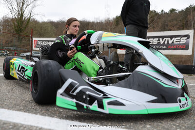 9 & 10/03/2024 : 1ère manche du Championnat du Sud au circuit d’Aigues-Vives (photos Stéphane Agnus) 2024 — karting