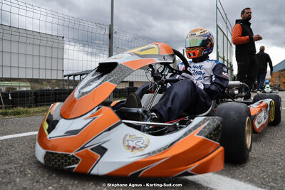 9 & 10/03/2024 : 1ère manche du Championnat du Sud au circuit d’Aigues-Vives (photos Stéphane Agnus) 2024 — karting
