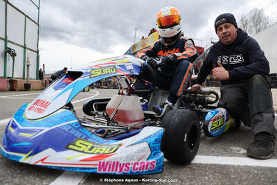9 & 10/03/2024 : 1ère manche du Championnat du Sud au circuit d’Aigues-Vives (photos Stéphane Agnus) 2024 — karting