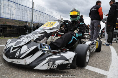 9 & 10/03/2024 : 1ère manche du Championnat du Sud au circuit d’Aigues-Vives (photos Stéphane Agnus) 2024 — karting